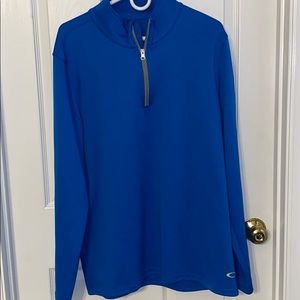 Oakley blue 1/4 zip